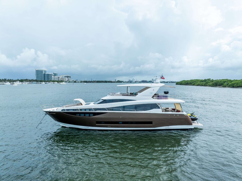 75 Prestige Oceana charter yacht in Miami