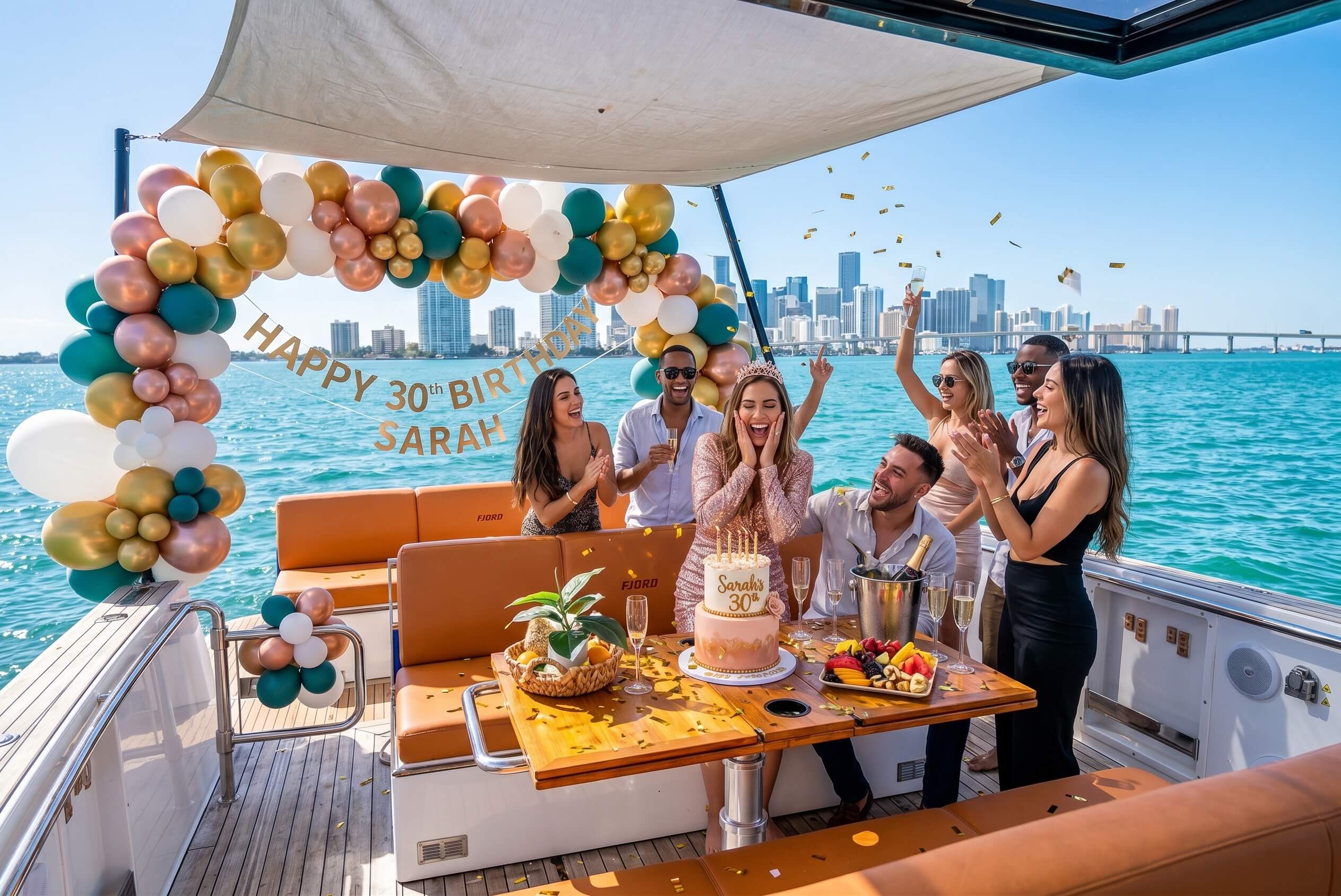 birthday parties rental yacht miami image
