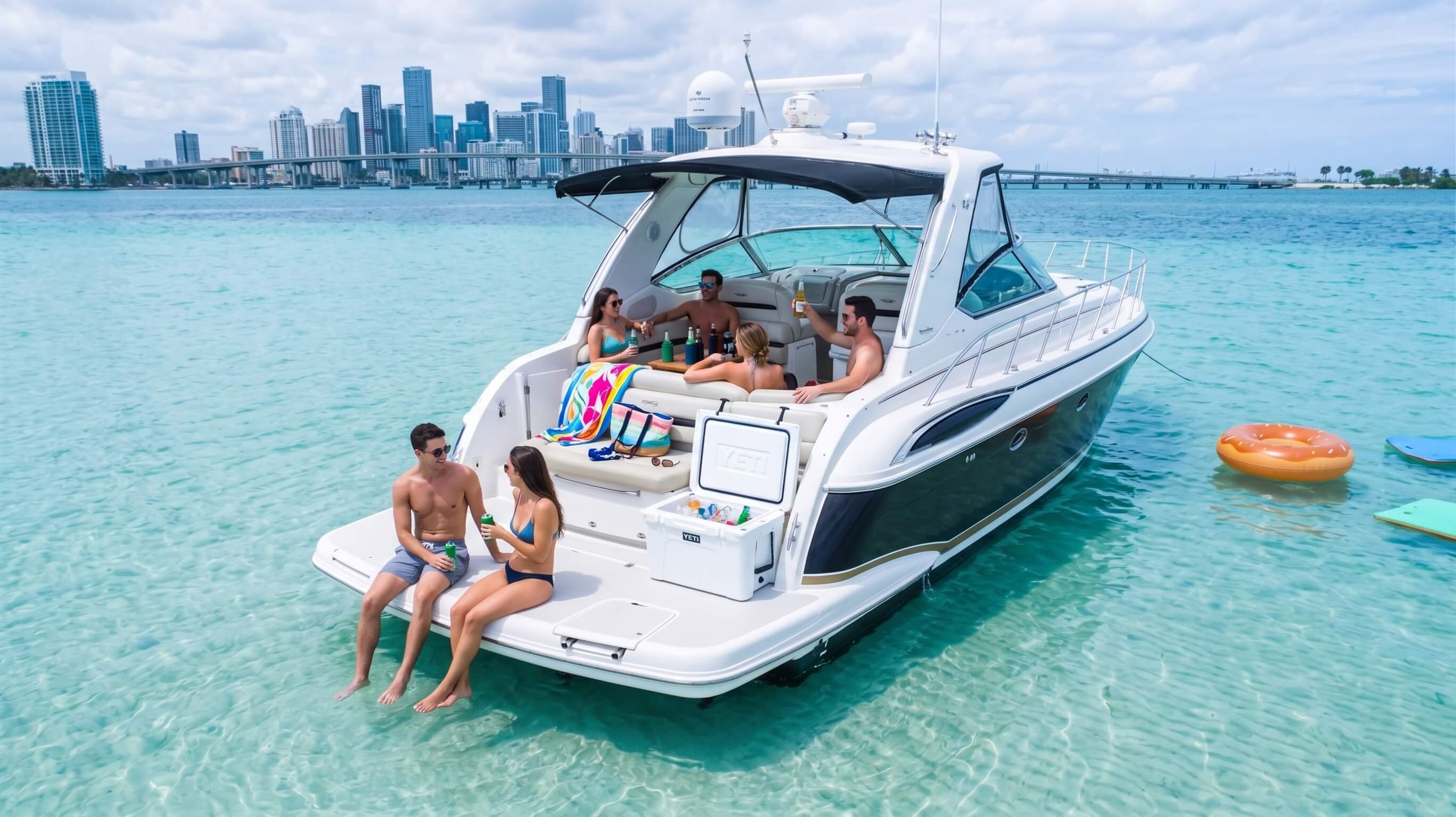 Day on the Water yacht rent miami