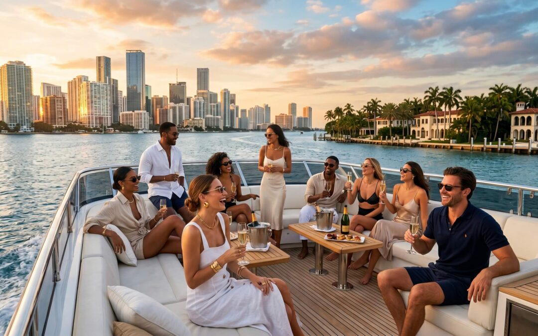 Top 5 yacht experiences in Miami celebrities actually book