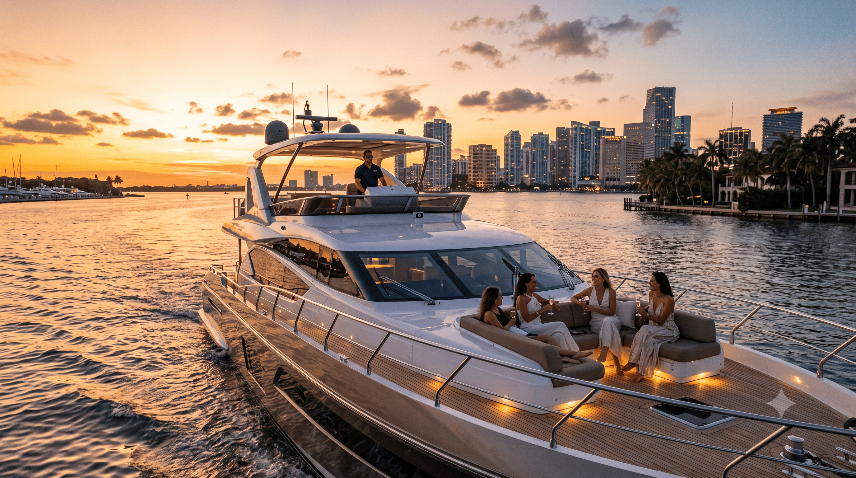 (1) (2) Miami sunset cruise mood