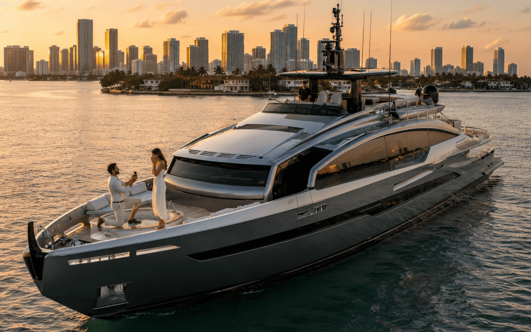 Yacht Proposal in Miami: How to Propose on a Private Yacht