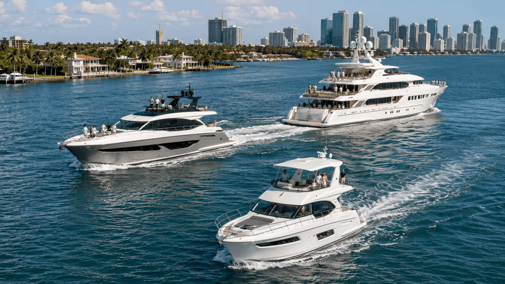 Choosing Your Yacht Size in Miami Choosing Your Yacht Size in Miami