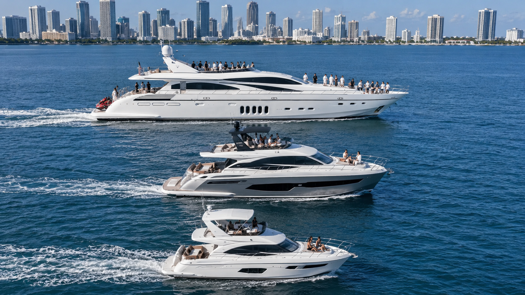 yacht Size at a glance