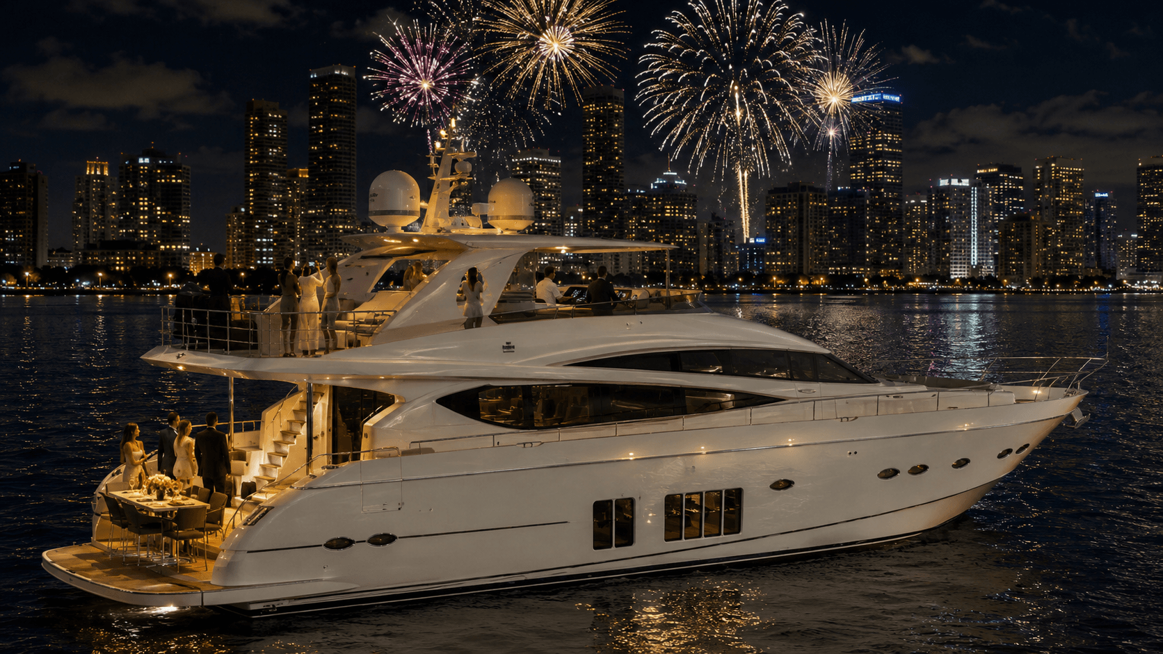 88 Princess PFO NY rental yacht miami