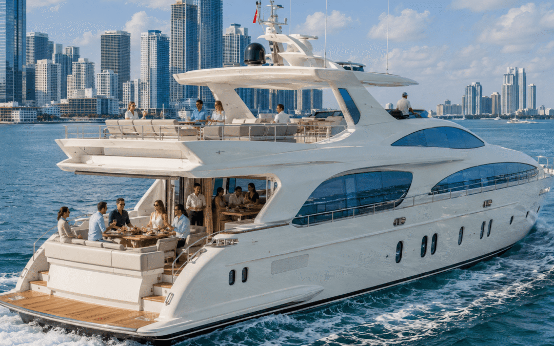 Miami Yacht Charters for Art Basel & Miami Event Season