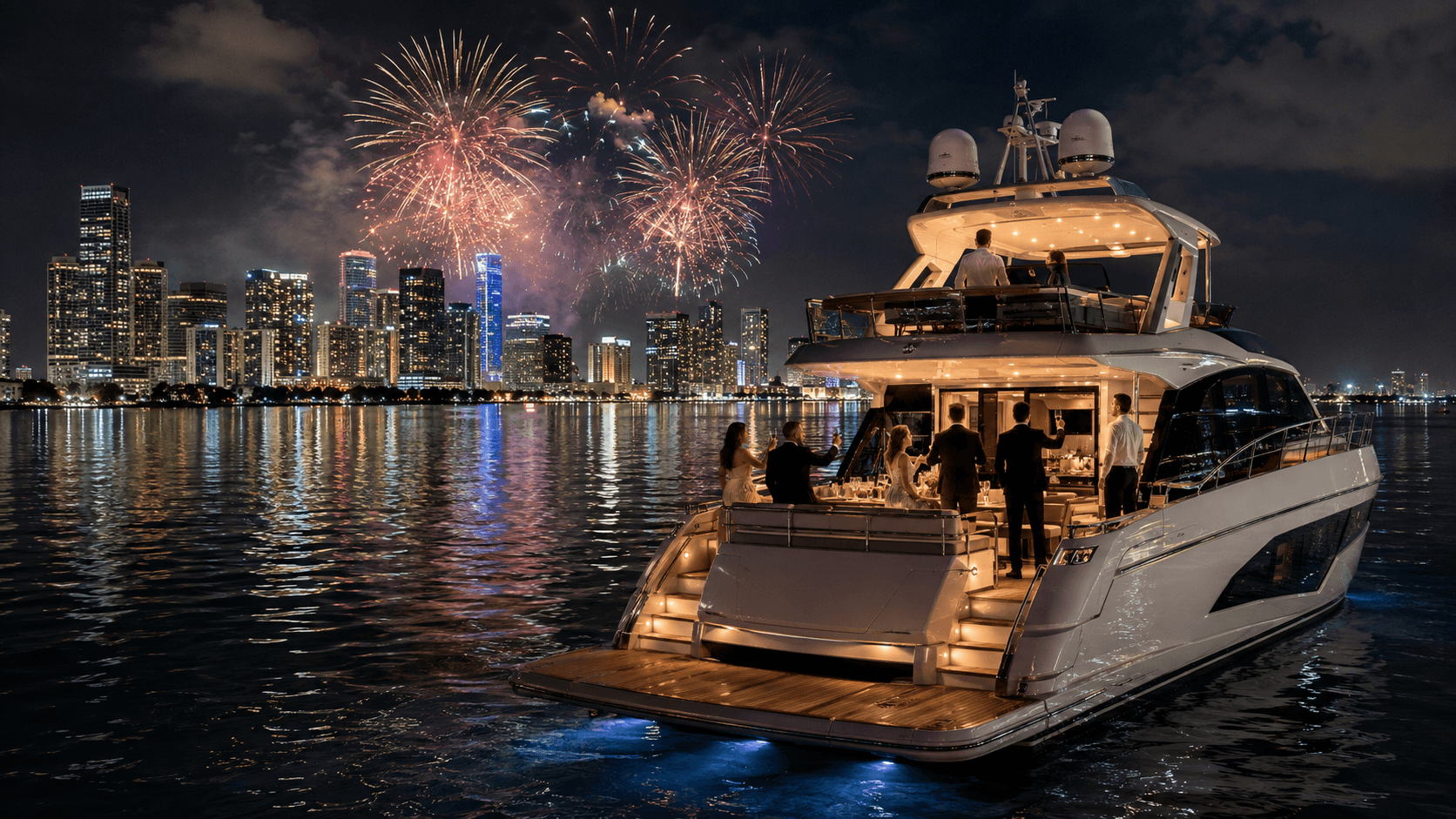 New Year’s Eve & Holiday Yacht Charters in Miami New Year's Eve & Holiday Yacht Charters in Miami