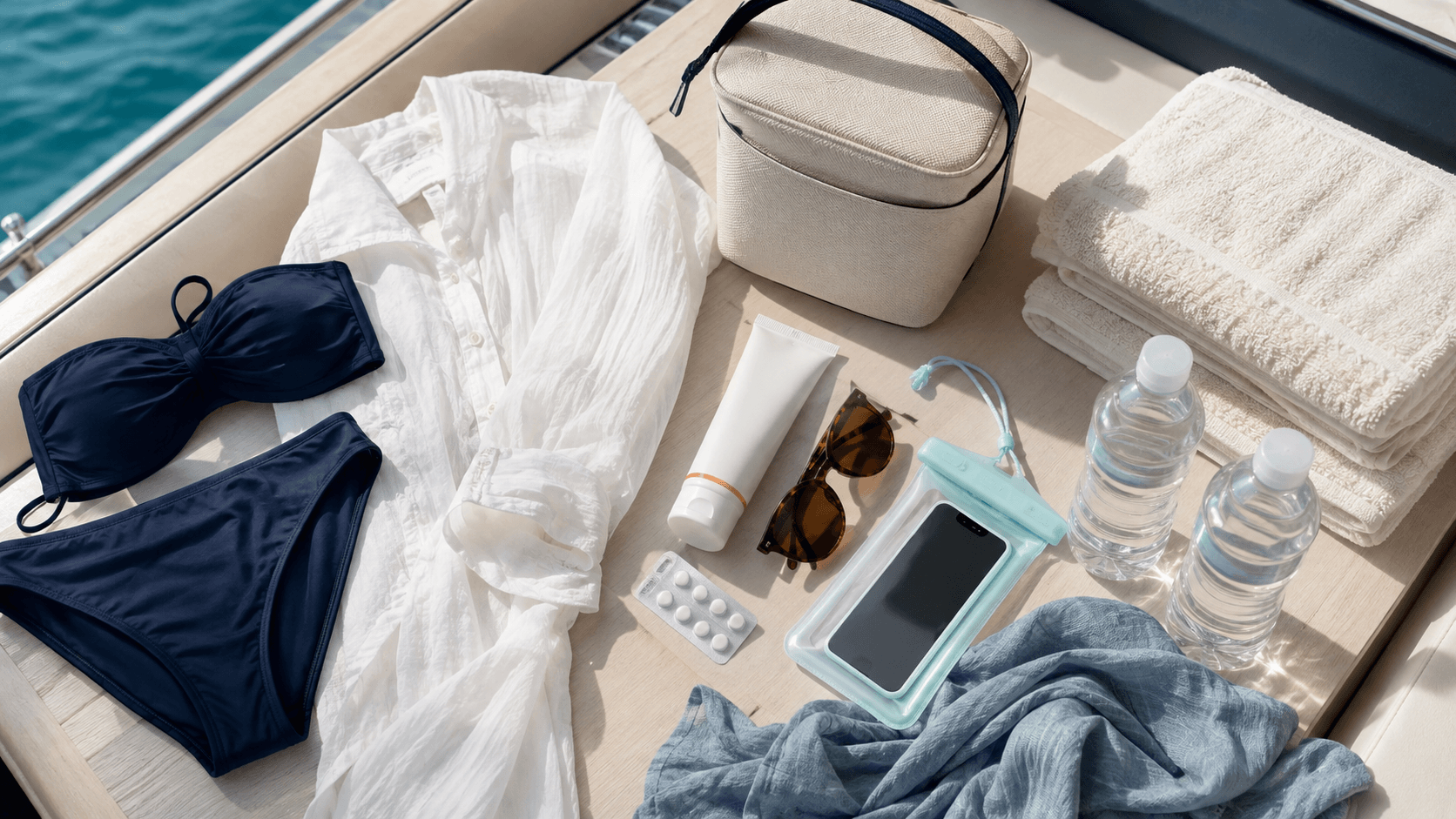 What to bring, and what to leave home for yacht rental