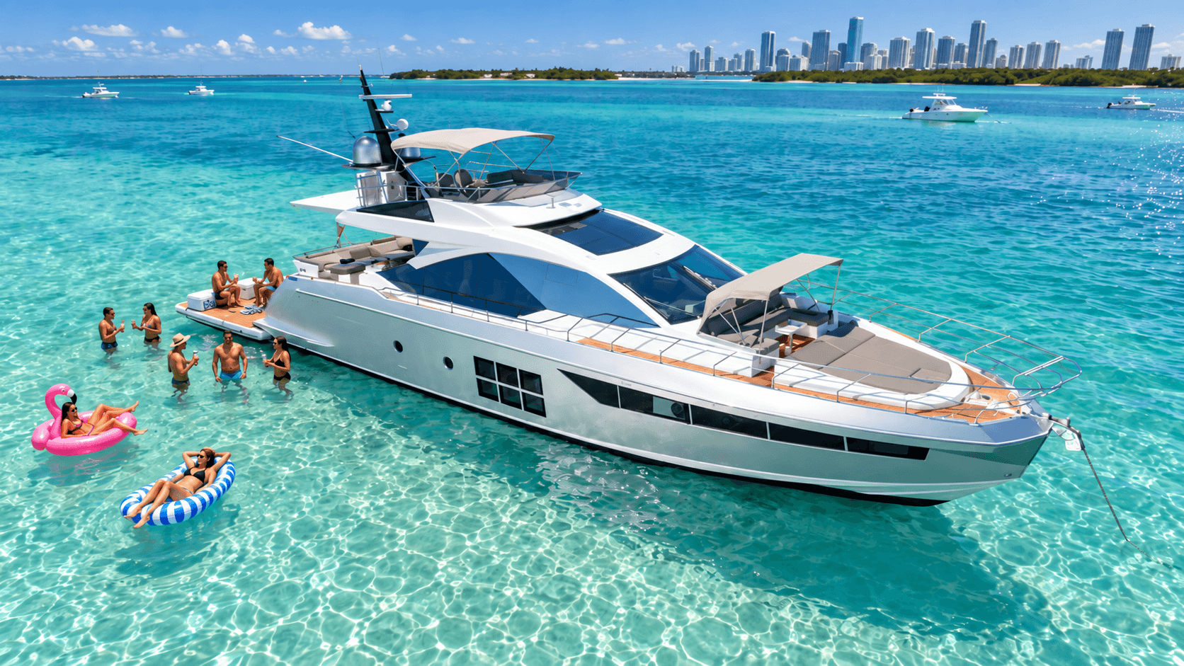 72 Azimut miami rental