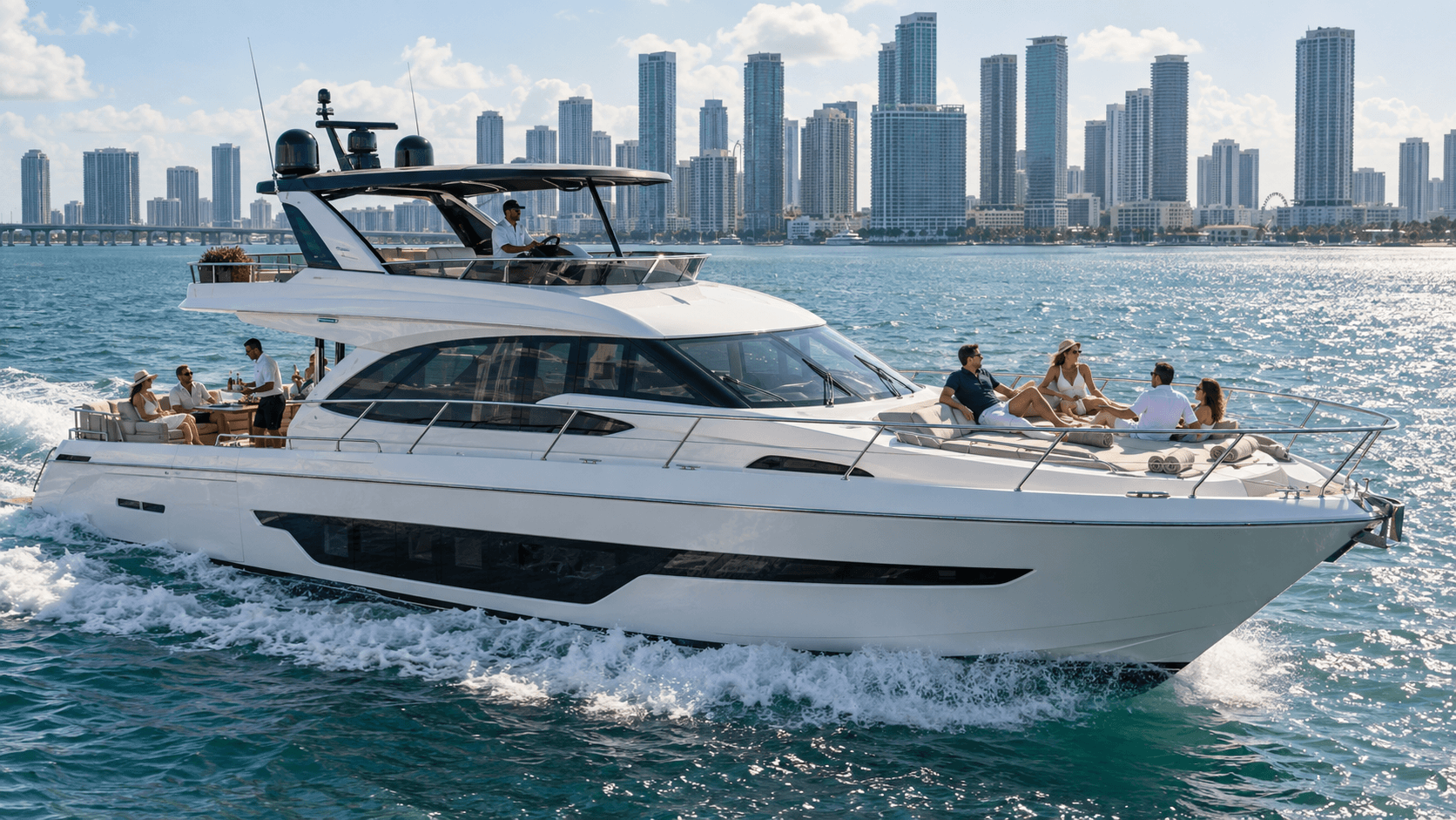 Boat Charter vs Yacht Rental in Miami 72 Azimut