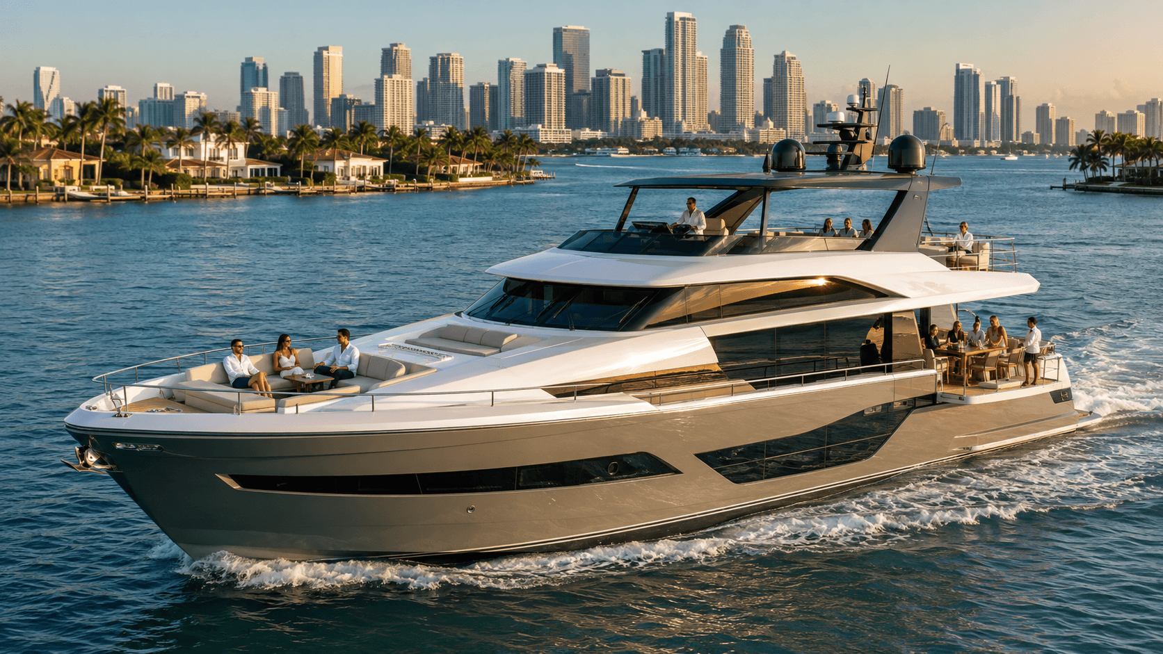 Superyacht Mega Yacht Charter in Miami (100 ft and Up) Superyacht & Mega Yacht Charter in Miami (100 ft and Up)