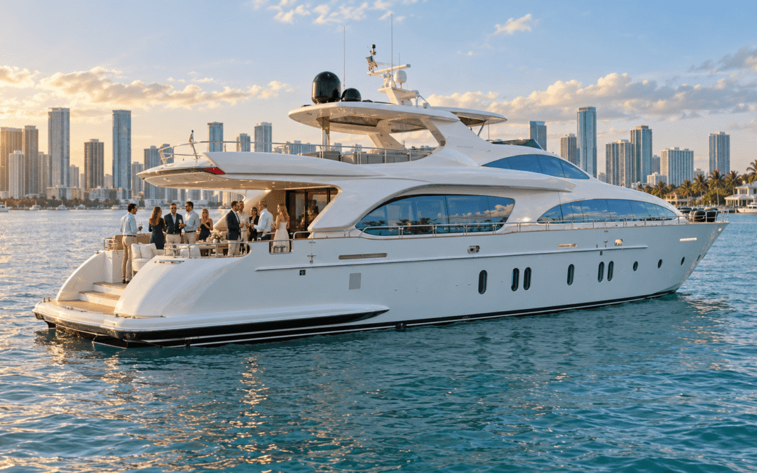 Corporate Yacht Charter in Miami: Team Events and Client Entertaining