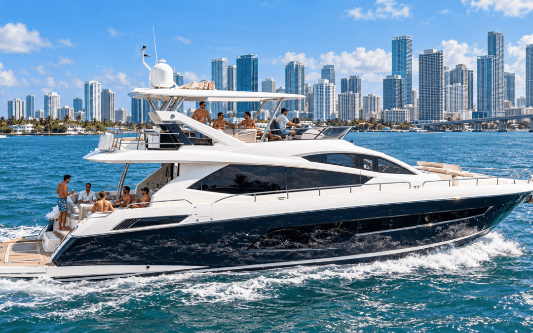 Bachelor Party Yacht Charter in Miami: The Best Man Guide