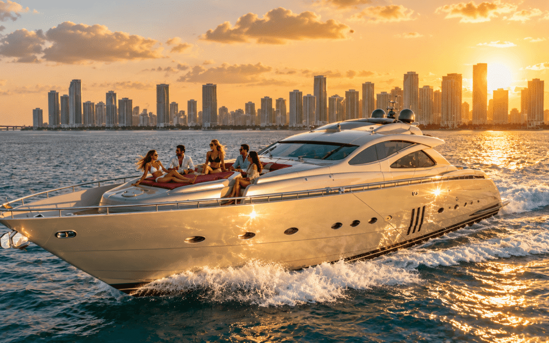 Yacht Charter for Photoshoots and Content Creators in Miami