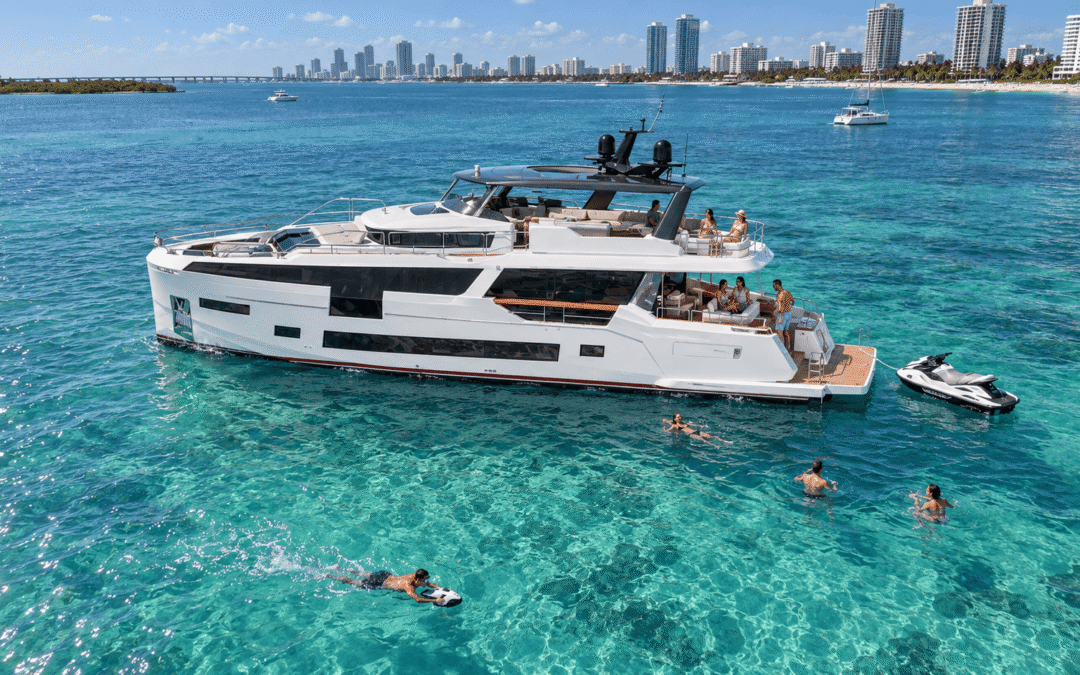 Water Toys on a Miami Yacht Charter: Jet Skis, Seabobs and Floats